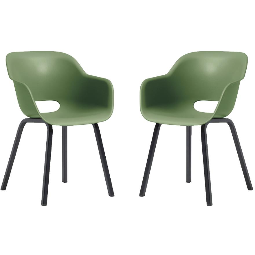 KETER Noa Duo kerti karosszék, zöld (260032)