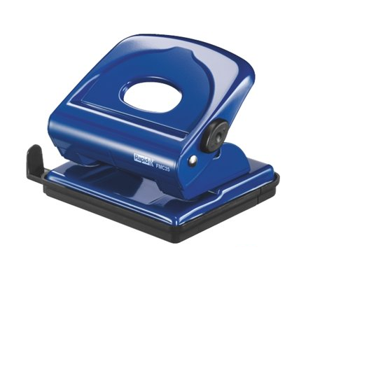 Rapid FMC25 Kétlyukú 25 lap kapacitású lyukasztó - Kék (5000283)
