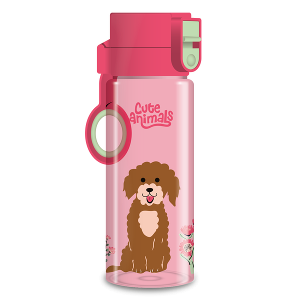 Ars Una Cute Animals Kutya Műanyag Gyerek Kulacs 475ml - Mintás
