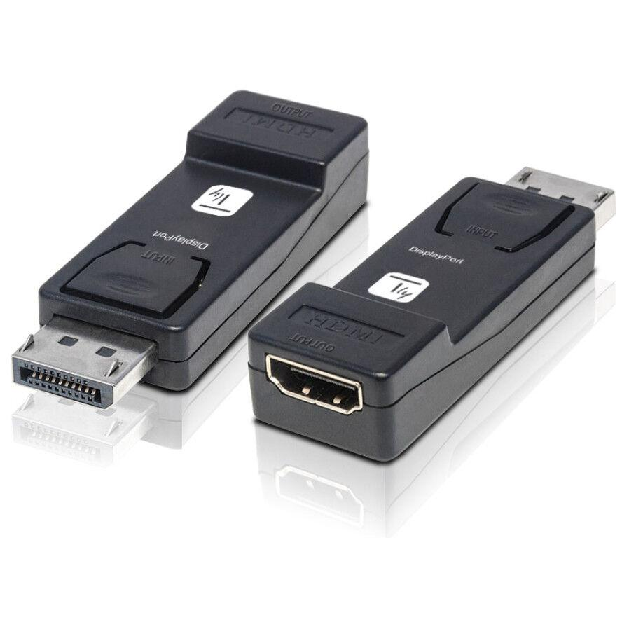 Techly Adapter - DisplayPort Stecker auf HDMI 4K 30Hz (IADAP-DSP-2124K3)