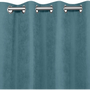  Homede Zasłona MILANA błękitny szenila 136x225 HOMEDE
