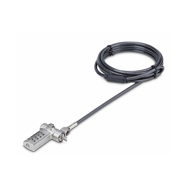 StarTech.com UNIVCS25-LAPTOP-LOCK kabelslot Zwart, Zilver