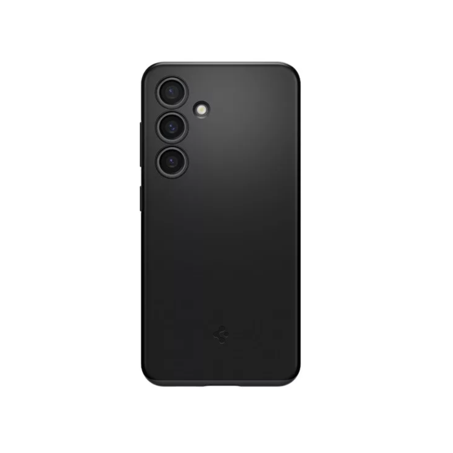 Spigen Thin Fit Samsung Galaxy S24 Hátlapvédő Tok - Fekete (ACS07341)