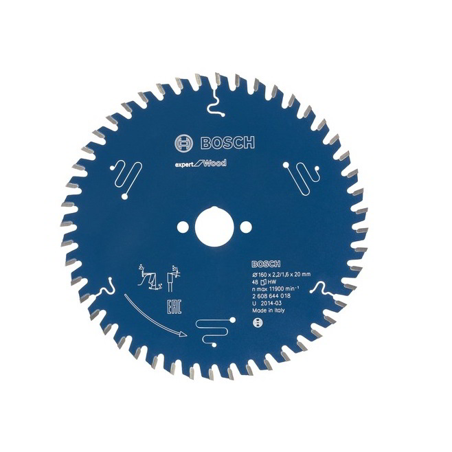 Bosch 2608644018 Expert for Wood 160 mm Körfűrészlap (2608644018)