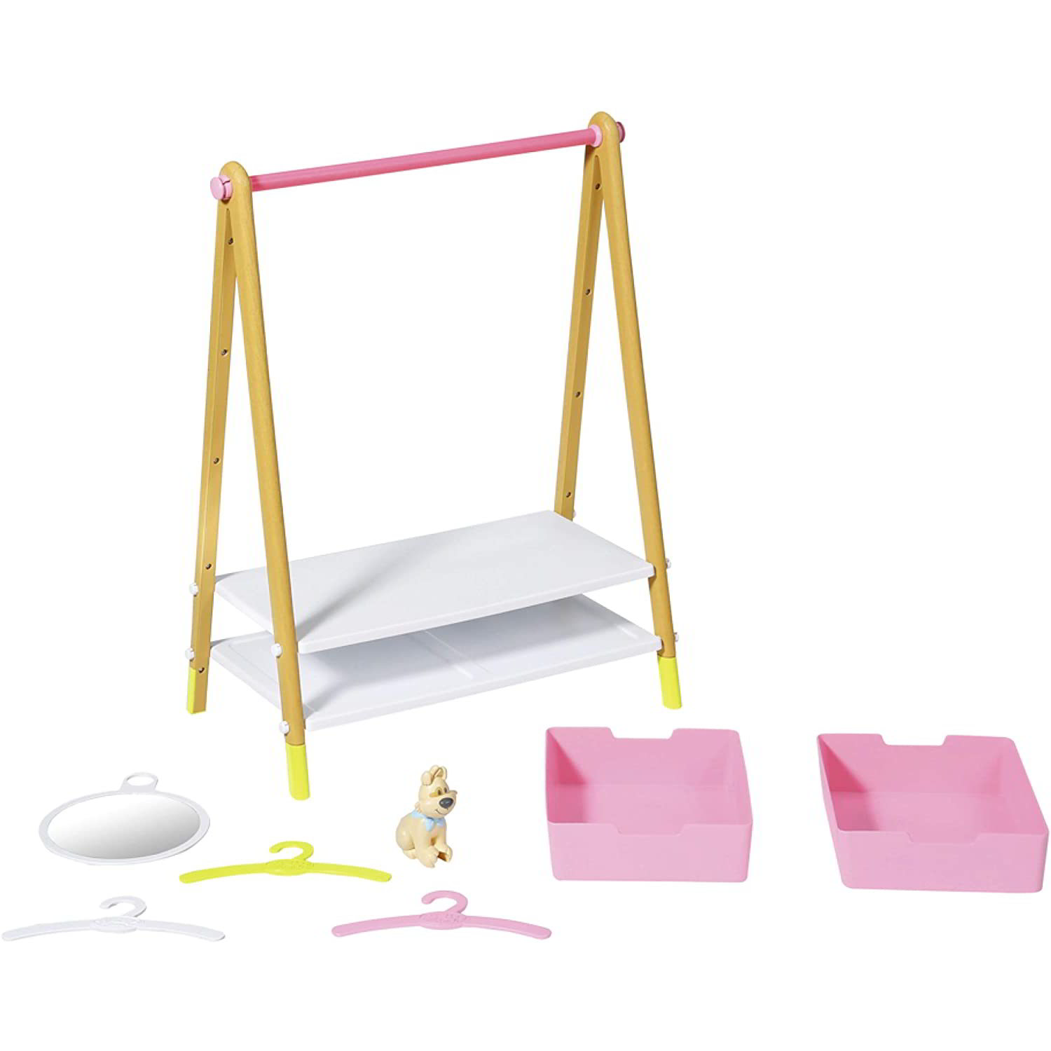 BABY born Clothes Rail Játékbaba ruhásszekrénye (830000)