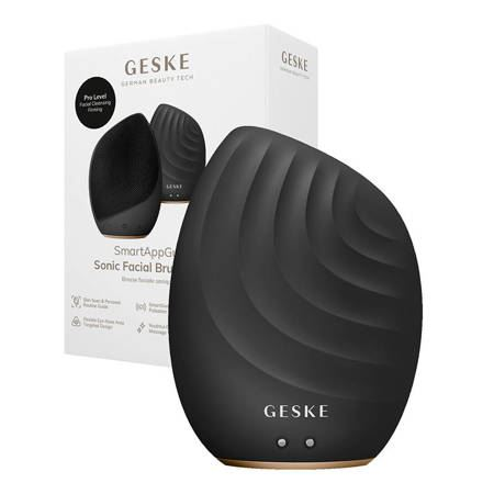 Geske 5 az 1-ben szónikus arctisztító kefe alkalmazással fekete (GK000010GY01) (GK000010GY01)