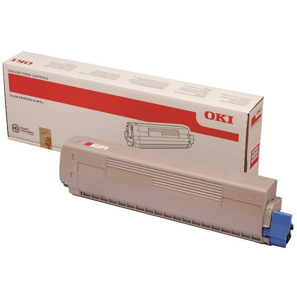 Toner OKI 45862838 červený (magenta)
