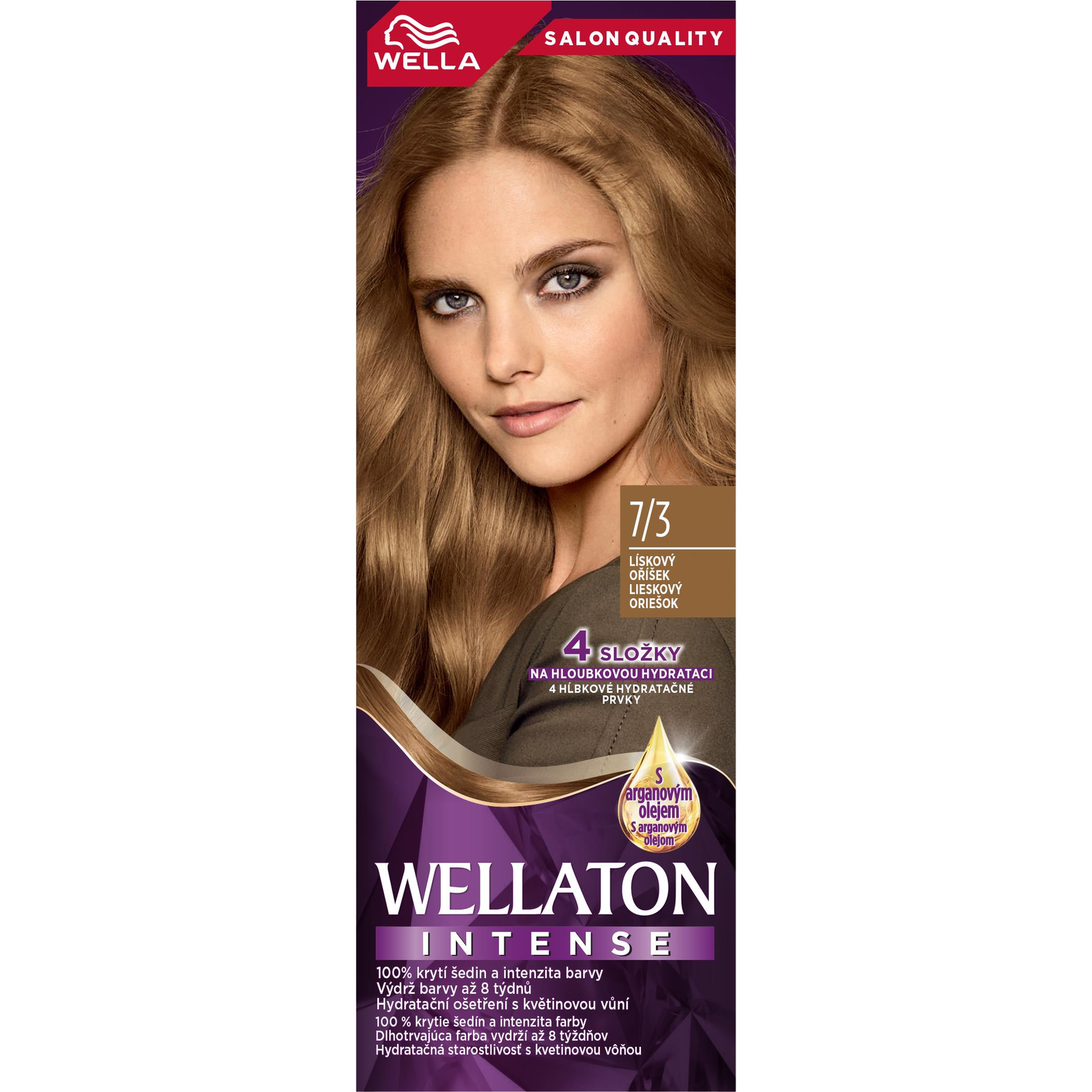 WELLA WELLATON 7/3 mogyorószőke 110 ml (4056800895328)