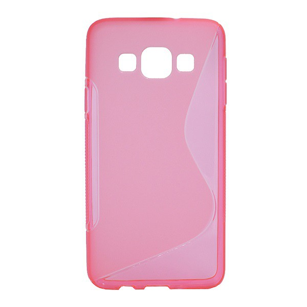 Szilikon telefonvédő (S-line) RÓZSASZÍN [Samsung Galaxy A3 (2015) SM-A300F] (5996457514069)