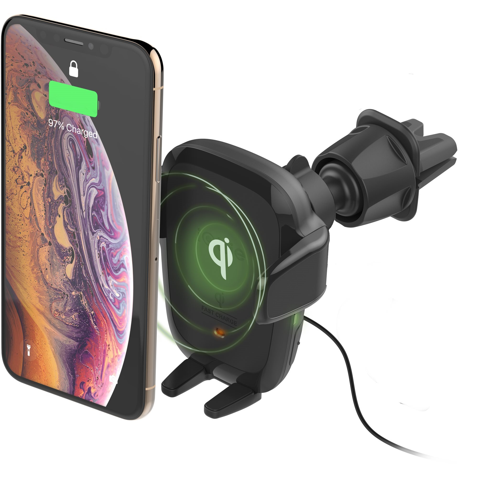 iOttie AutoSense Wireless Vent & CD Slot Mount (HLCRIO164)