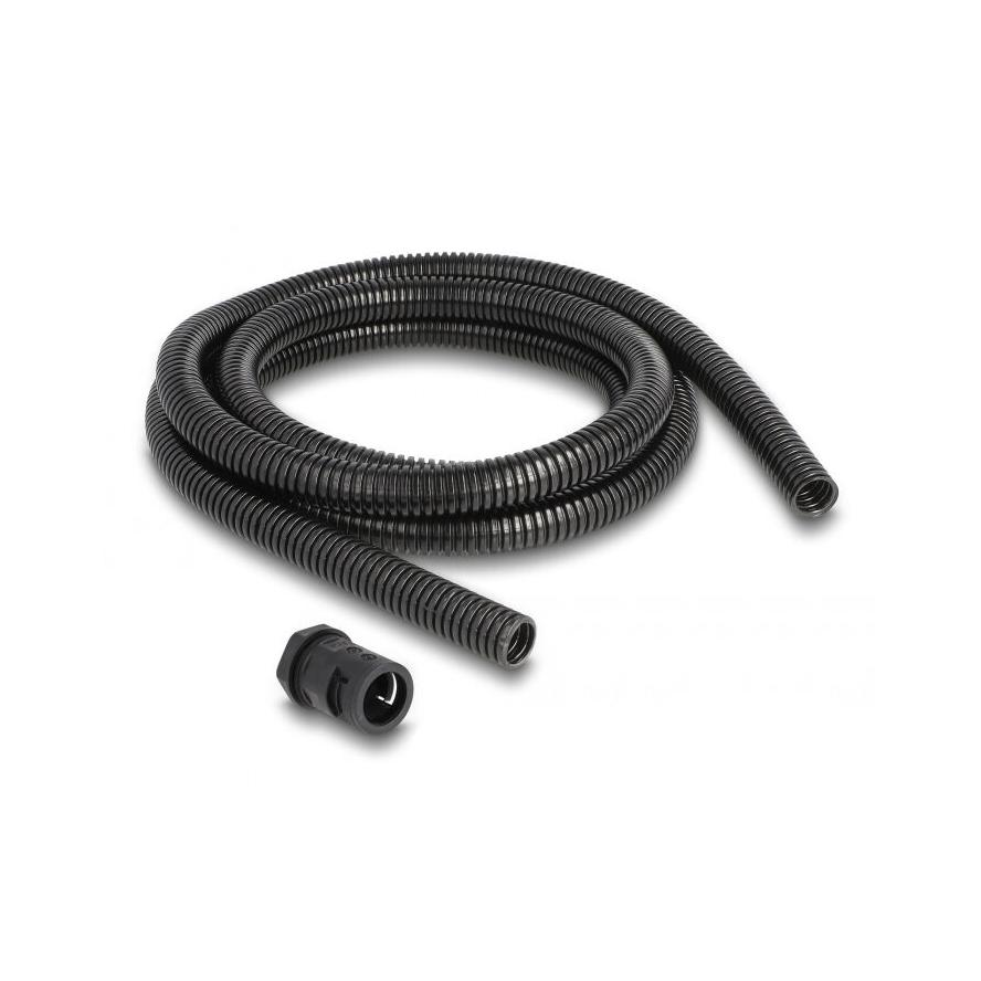 Delock Kábel védő borítás 2 m x 15,8 mm PG11 vezeték csatlakozós készlet fekete (60463)