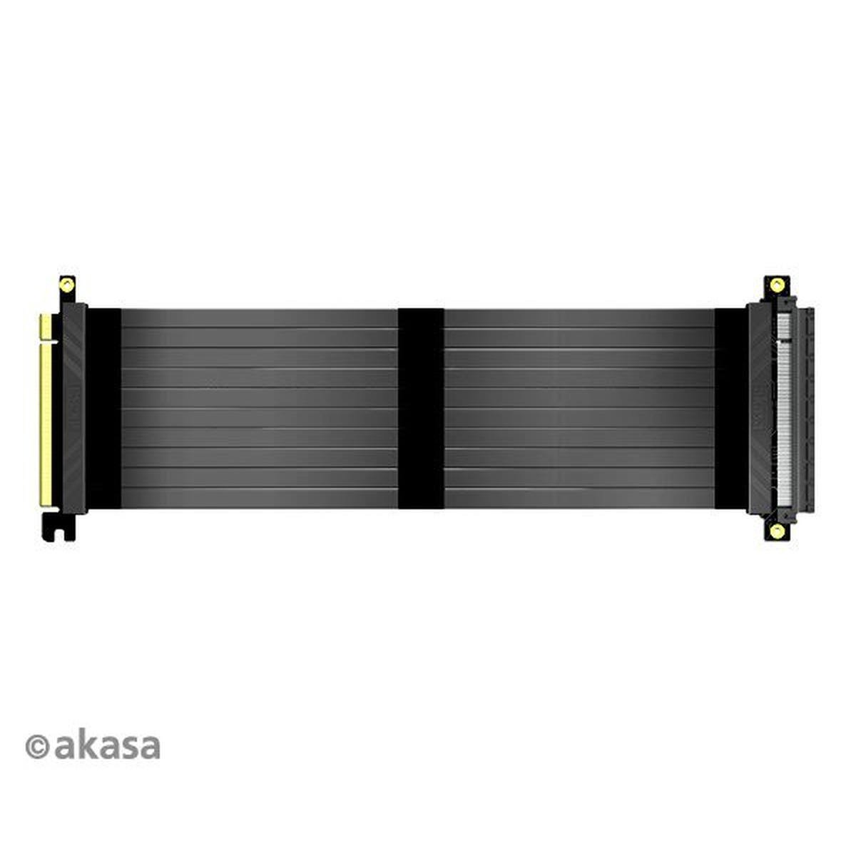 Akasa PCIe 3.0 x16 Riser kábel 30cm (AK-CBPE01-30B) (AK-CBPE01-30B)