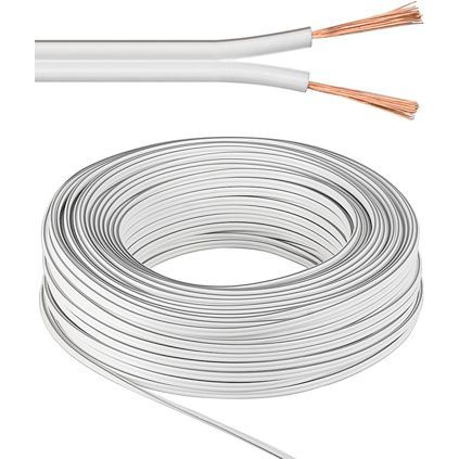 Microconnect AUDSPEAKER2-100C cavo audio 100 m Bianco
