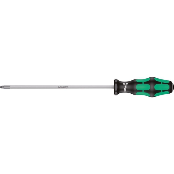 Wera 355 05009317001 Műhely Kereszthornyú csavarhúzó PZ 2 Penge hossz: 200 mm