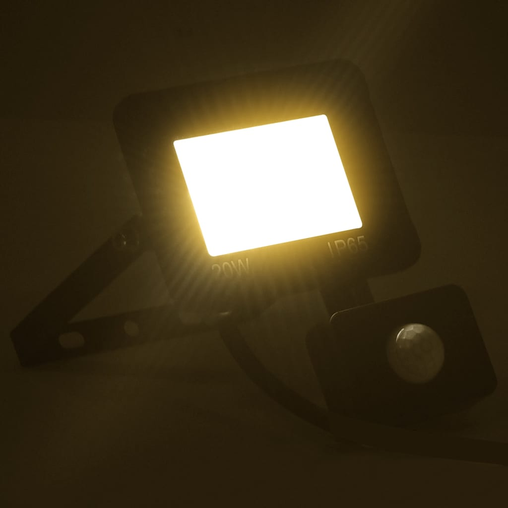 meleg fehér fényű szenzoros LED reflektor 20 W (149624)
