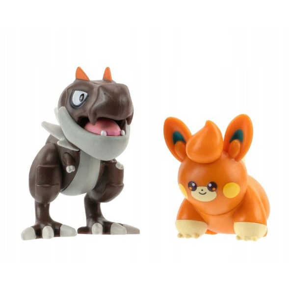 Pokémon Battle Figure 2 Pack 5cm Tyrunt and Pawmi (191726709138)