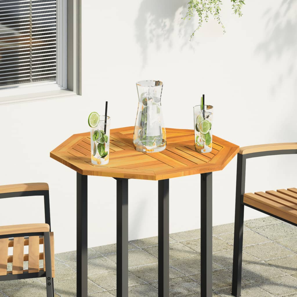 tömör akácfa nyolcszögletű asztallap 70 x 70 x 2 cm (4004261)