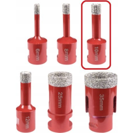  EXPERT 10 mm otwornica diamentowa| m14| max 12000 obr/min [Expert] - 1sz