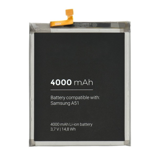 gigapack Akku 4000mAh LI-ION (EB-BA515ABY kompatibilis) Samsung Galaxy A51 5G (SM-A516F) / Galaxy A51 (SM-A515F) " csomagolás" (GP-99686)