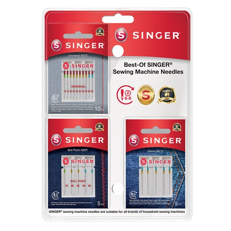 Speciální set 20 jehel Singer