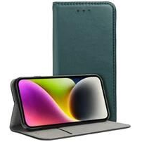 Gigapack Xiaomi Poco C40 bőr hatású fliptok sötétzöld (GP-129845) (GP-129845)