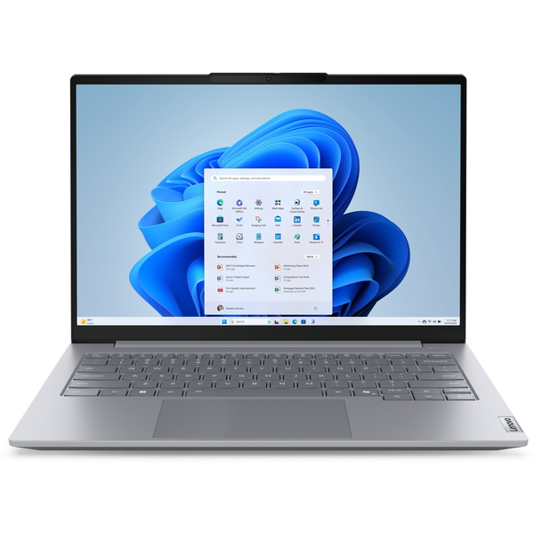 Lenovo ThinkBook 14 G8 IAL Intel Core Ultra 5 225U Ноутбук 35,6 см (14") WUXGA 32 GB DDR5-SDRAM 1 TB SSD Wi-Fi 6E (802.11ax) Windows 11 Pro Немски Сив