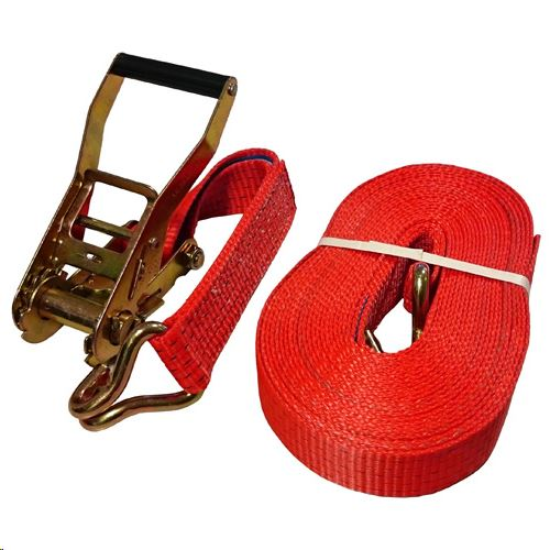 Homasita 30502512 Csomagleszorító heveder minősített, racsnis, kampós, 12m 2,5T (30502512)