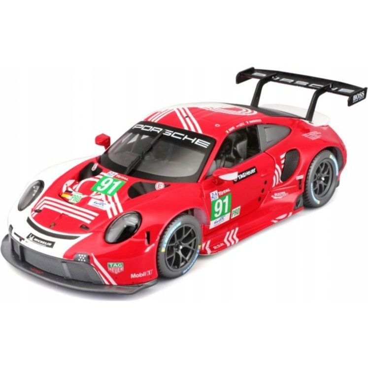 Bburago Race Porsche 911 RSR LeMans ´20 1:24 Autómodell (18-28016)