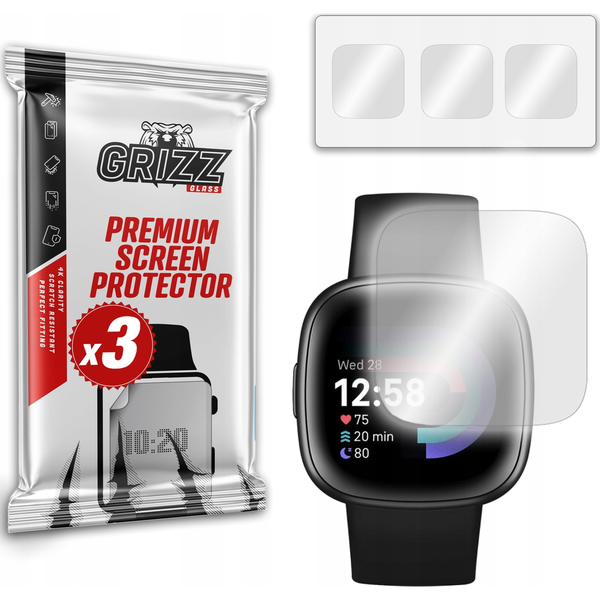  GrizzGlass Folia hydrożelowa GrizzGlass Hydrofilm do Fitbit Versa 4