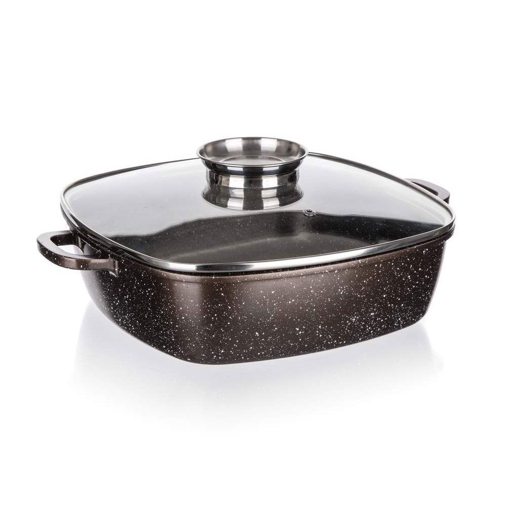 BANQUET PREMIUM Dark Brown 28x28x8 cm (A20439)