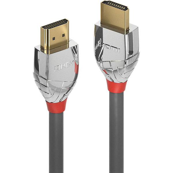 Lindy 37871 HDMI-kabel 1 m HDMI Type A (Standard) Grå, Sølv