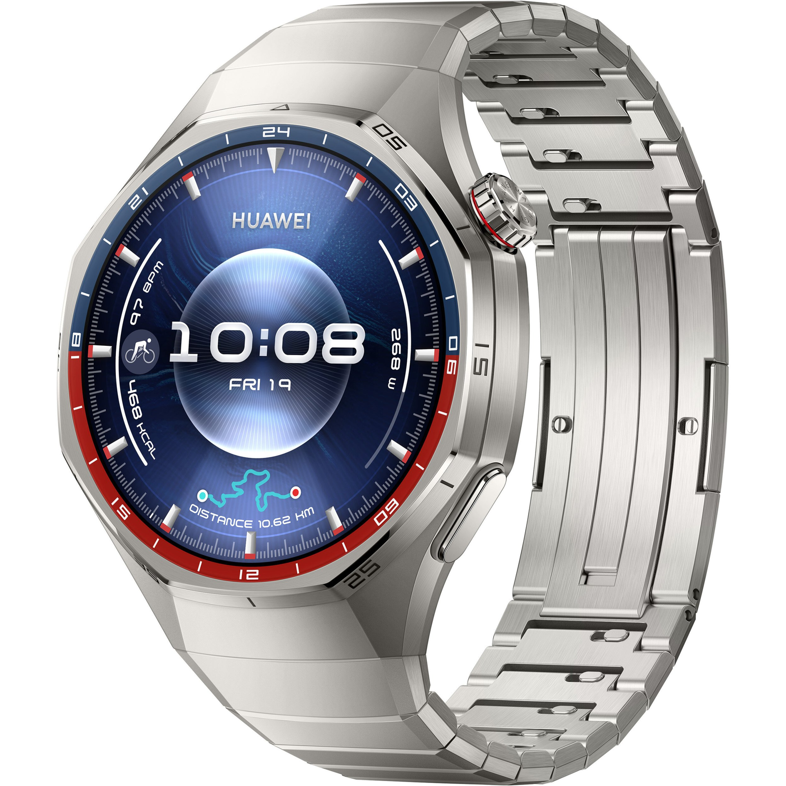Huawei Watch GT6 Pro 46mm Titanium Okosóra (55020FTT)