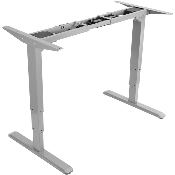 Equip 650803 stel til skrivebord Elektrisk 2 ben Grå