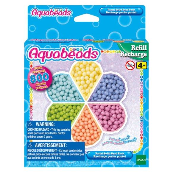 AquaBeads Pasztell gyöngy utántöltő készlet (20FLR31505) (20FLR31505)