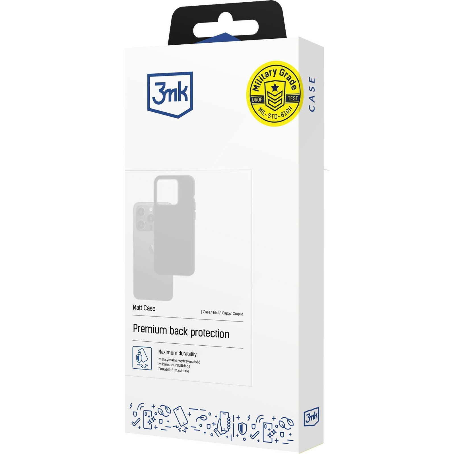 3mk Matt TPU anyagú Telefontok Honor 200 Pro (5903108575980)