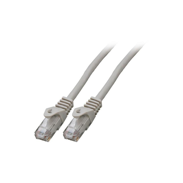 EFB RJ45 Patchkabel U/UTP Cat.5e LSZH, grau, 3m, AWG24/7 (K8110GR.3)