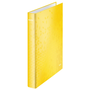 Leitz WOW laminált gyűrűskönyv sárga (42410016)
