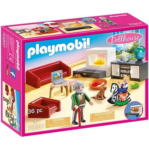 Playmobil: Babaház - Kényelmes nappali (70207) (Play70207P)