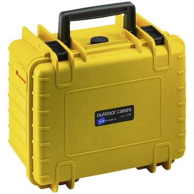 B & W Outdoor bőrönd outdoor.cases Typ 2000 6.6 l (Sz x Ma x Mé) 270 x 215 x 165 mm Sárga 2000/Y/SI (2000/Y/SI)