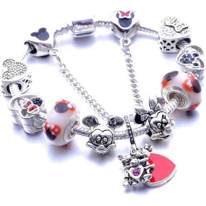 Silver Star női karkötő - Mickey Minnie SL9027-1/V 20 (8596544005578)