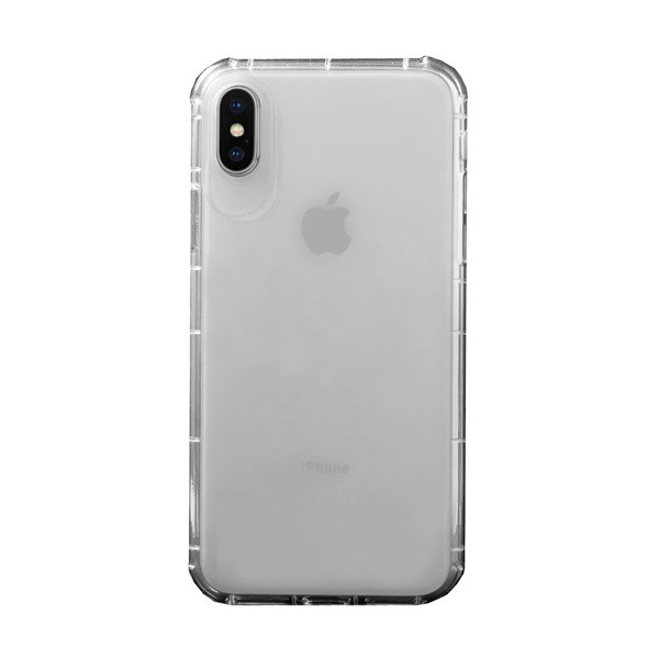 Szilikon telefonvédő (közepesen ütésálló, légpárnás keret) ÁTLÁTSZÓ [Apple iPhone XS 5.8] (5996457739479)