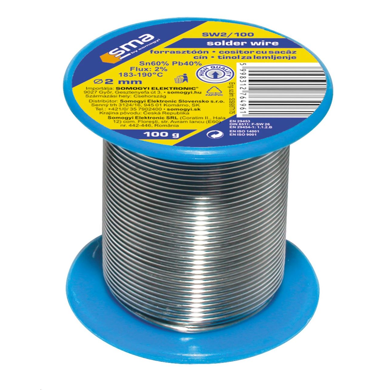 Somogyi Forrasztóón 2/100g (SW 2/100) (SW 2/100)