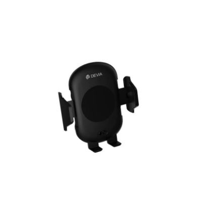 Devia Smart series Infrared sensor Wireless Charger Car Mount black