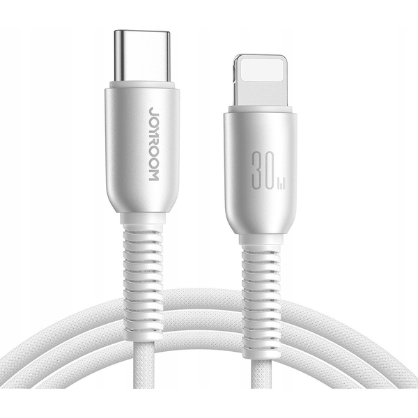 Cable USB-C Lightning Joyroom S-A51 30W, 1.2m gray