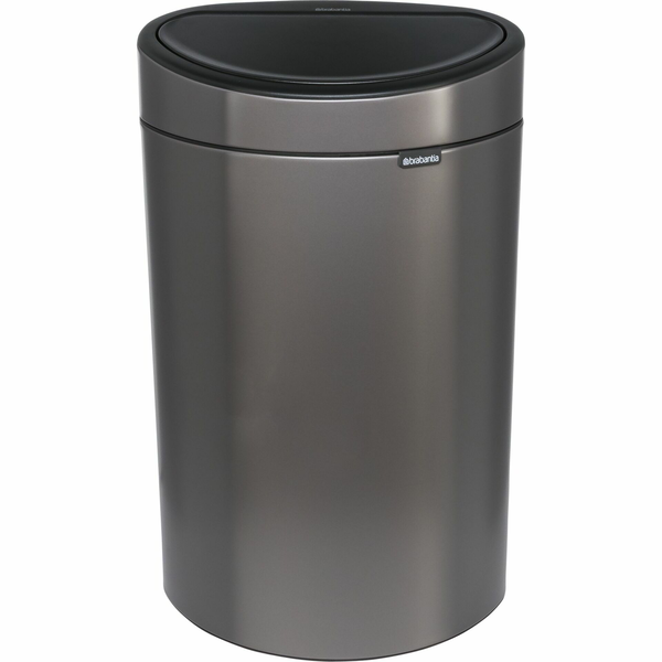Brabantia 117907 23+10 literes érintőfedeles rozsdamentes acél szemetes - Szürke