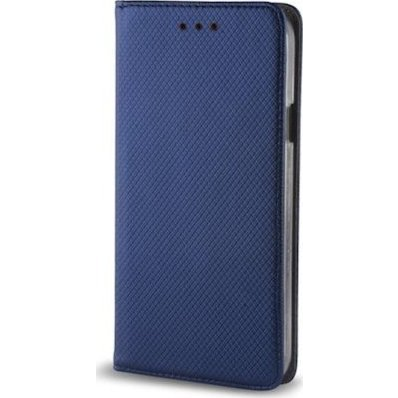 Smart Magnet Xiaomi 12T / 12T Pro Oldalra Nyíló Mágneses Könyv Tok Szilikon Belsővel Sötétkék (8_2293777)