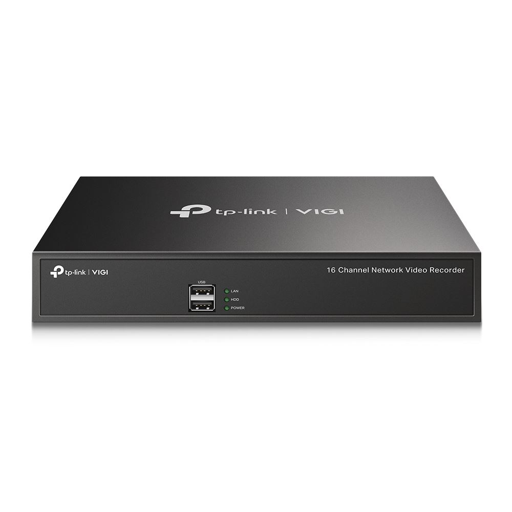TP-Link VIGI NVR1016H 16 csatornás NVR fekete (NVR1016H)