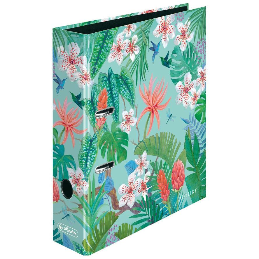 Herlitz Ordner maX.file A4 8cm mappa - Ladylike Jungle (50044054)