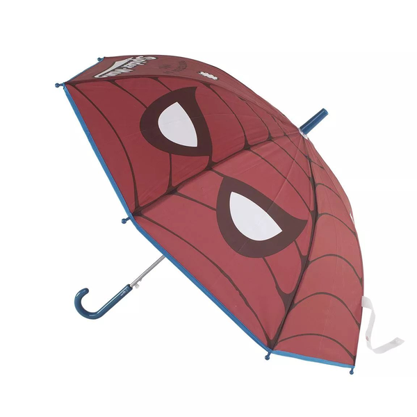 Paraguas Automático Spiderman Rojo (81 Cm)