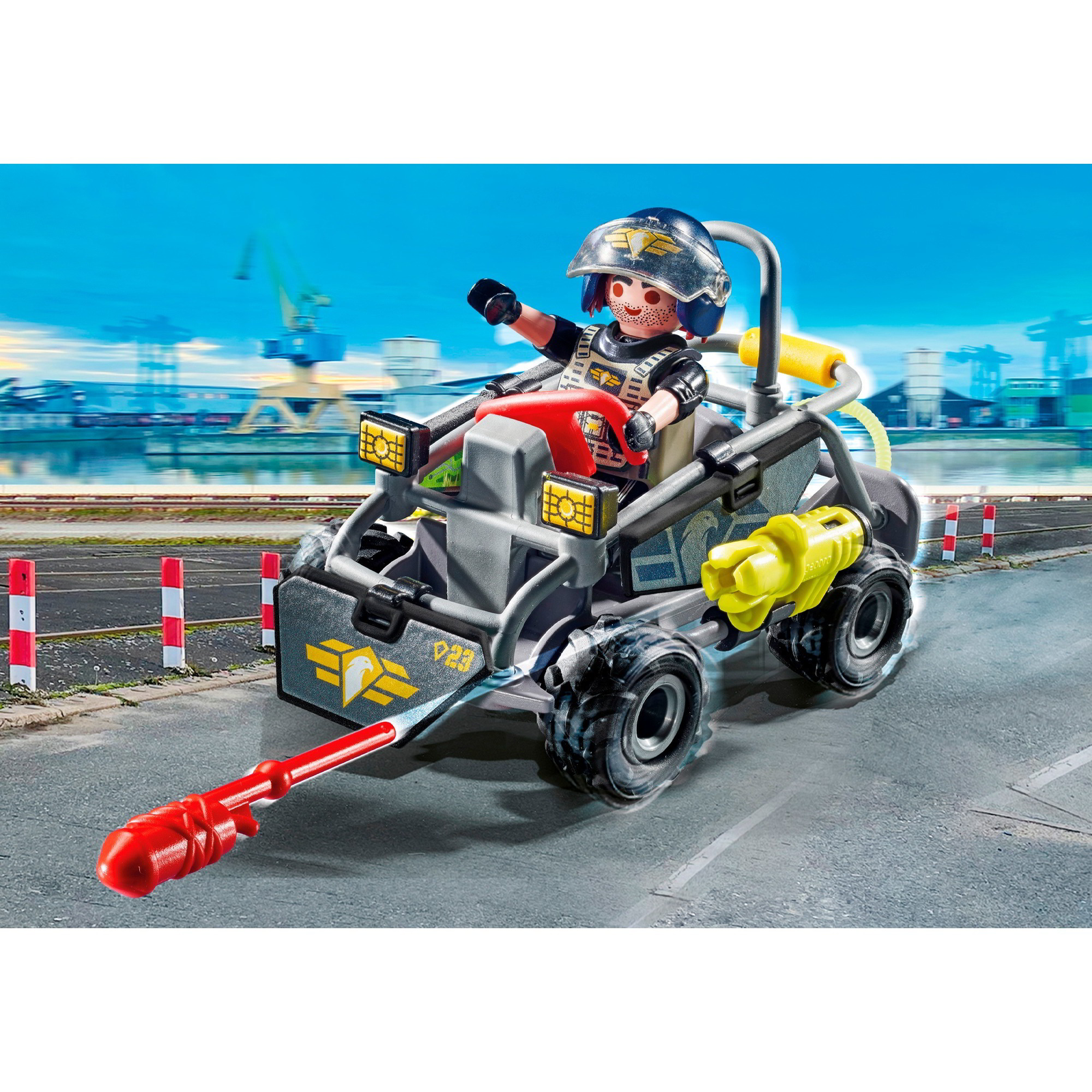 Playmobil City Action SWAT - Terepjáró quad (71147)